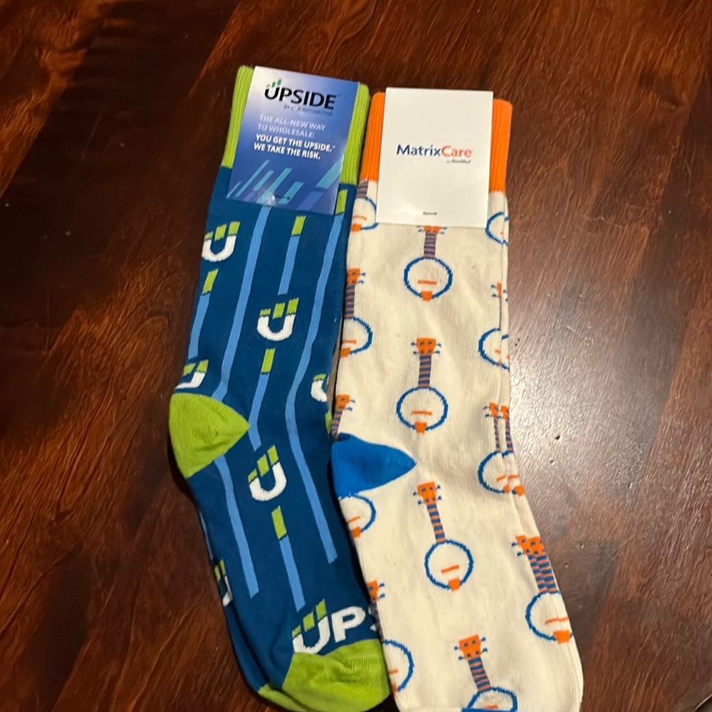 Bundle of two sock/club socks, NWT